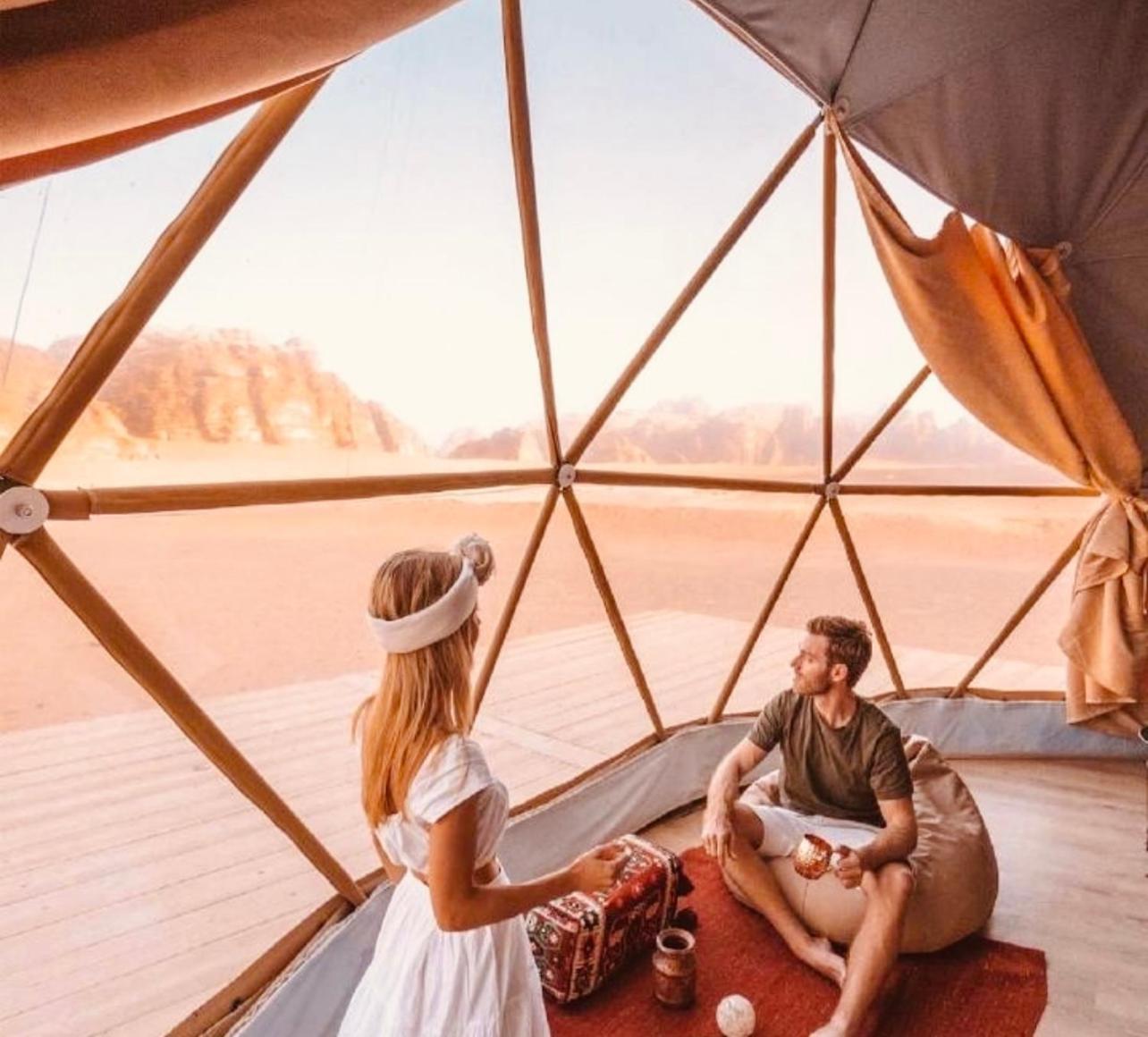 Revan Rum Luxury Camp วาดิรัม ภายนอก รูปภาพ